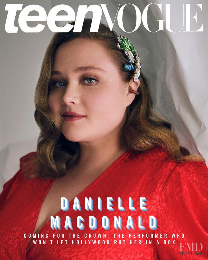 Daniel MacDonald featured on the Teen Vogue USA cover from February 2019