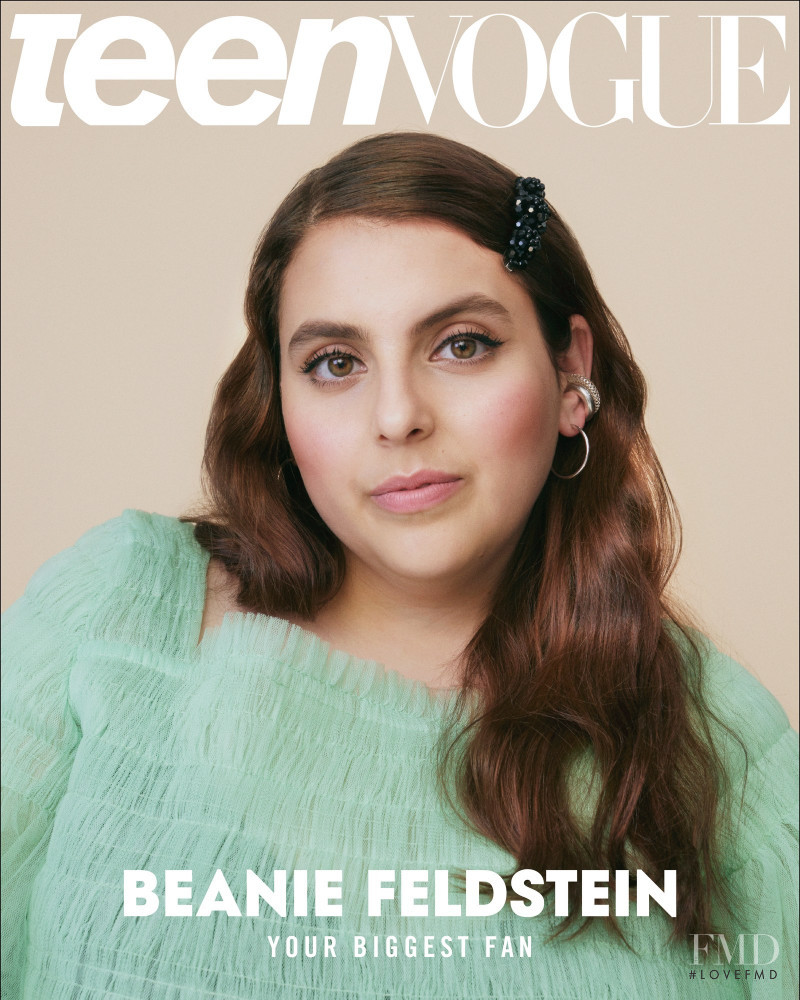 Beanie Feldstein featured on the Teen Vogue USA cover from October 2019