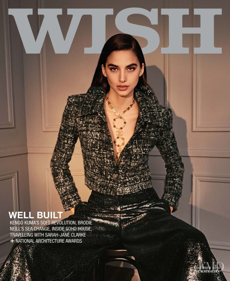 Milagros Pineiro featured on the WISH Australia cover from November 2018