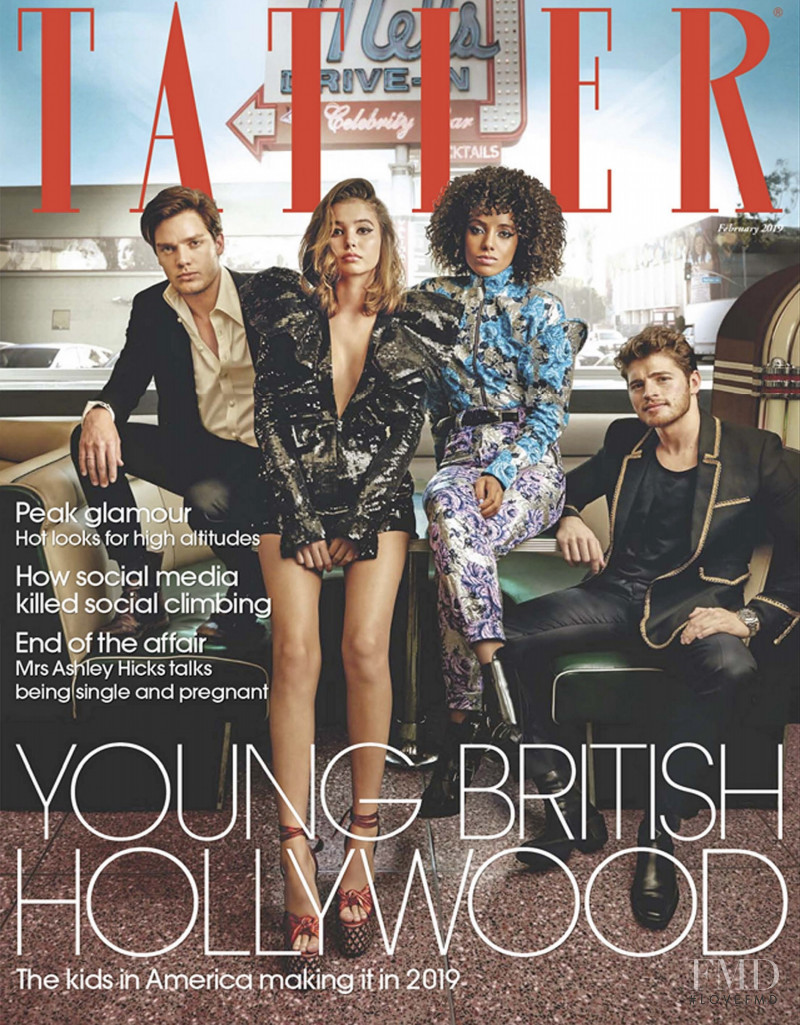  featured on the Tatler UK cover from February 2019