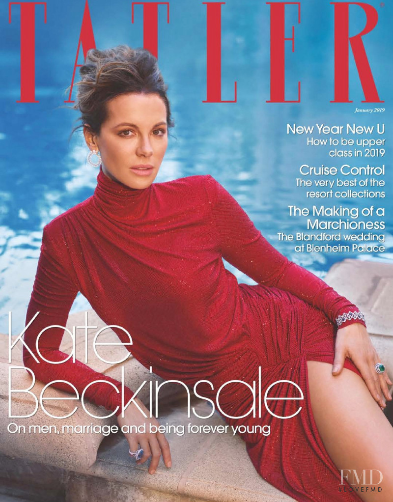 Kate Beckinsale
 featured on the Tatler UK cover from January 2019