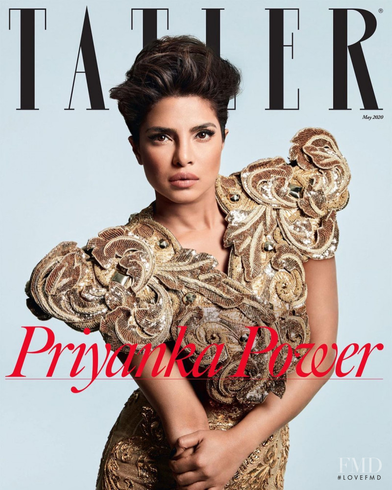 Priyanka Chopra featured on the Tatler UK cover from May 2020