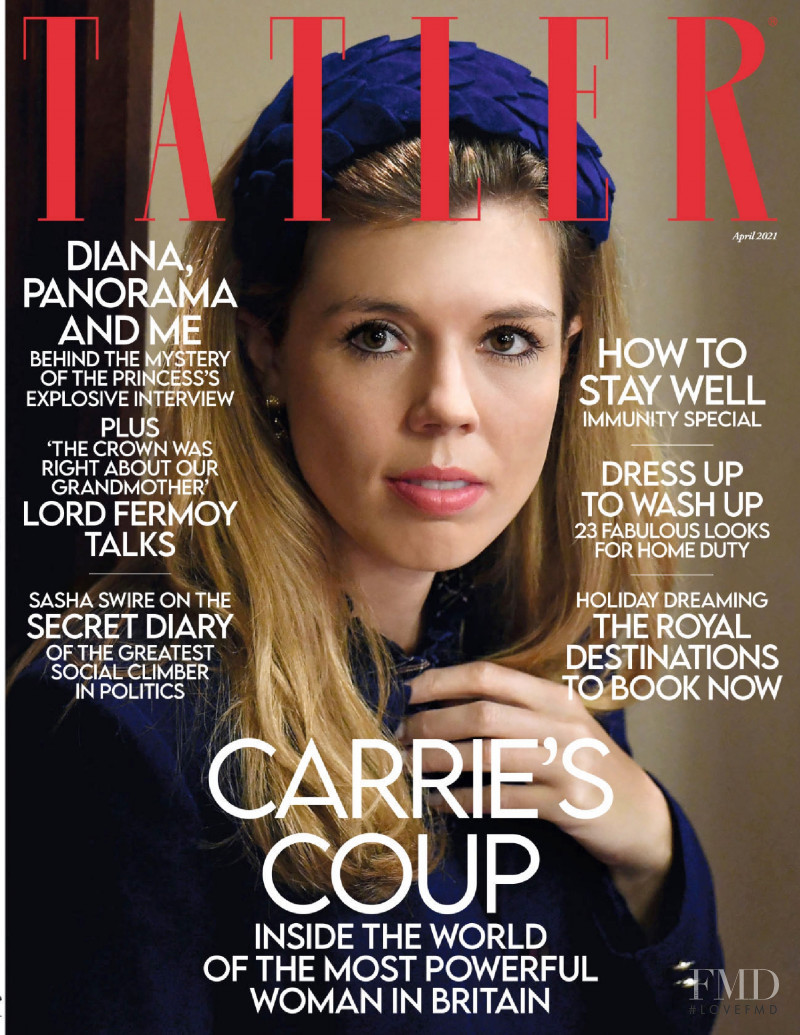  featured on the Tatler UK cover from April 2021