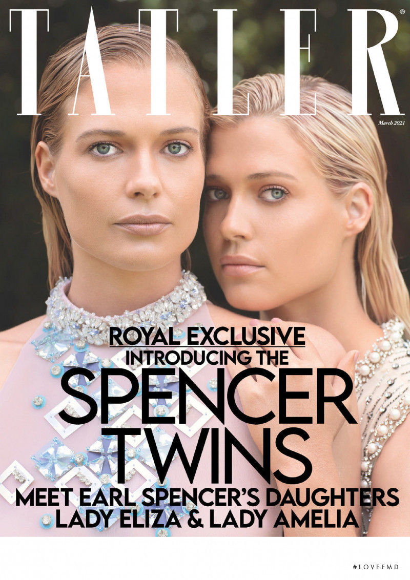  featured on the Tatler UK cover from March 2021