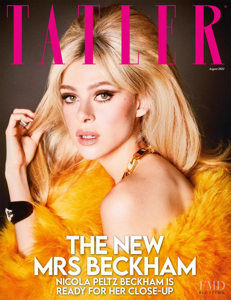 Nicola Peltz Beckham featured on the Tatler UK cover from August 2022