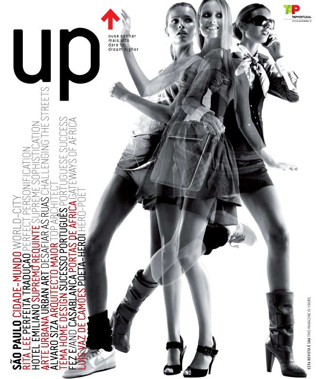  featured on the Up Inflight cover from October 2008