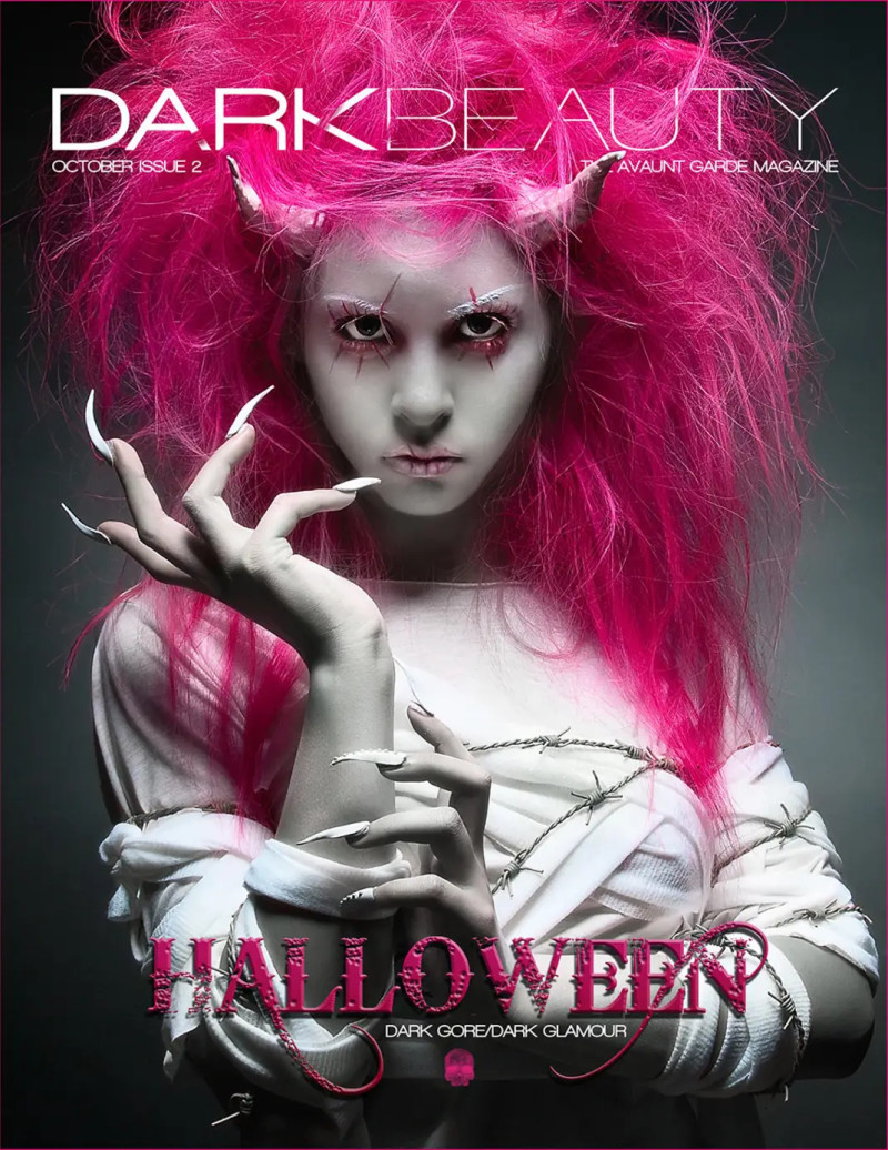  featured on the Dark Beauty cover from October 2010