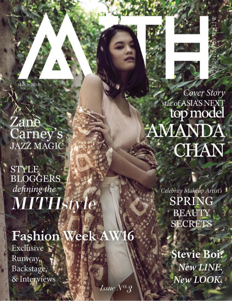 Amanda Chan featured on the Mith cover from March 2016