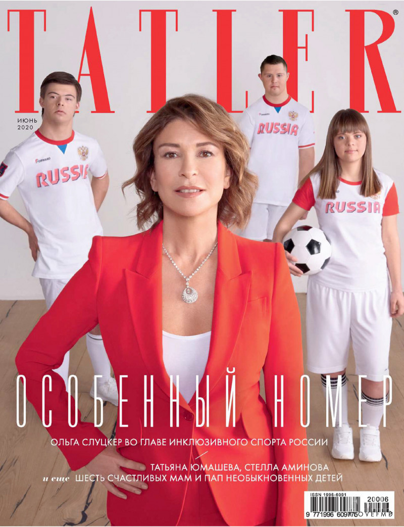  featured on the Tatler Russia cover from June 2020