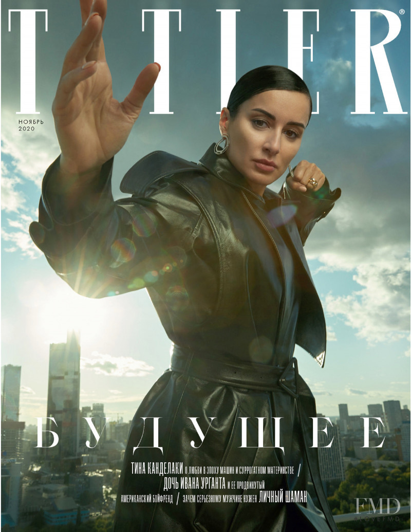  featured on the Tatler Russia cover from November 2020