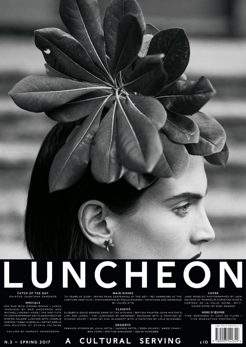 Jane Moseley featured on the Luncheon cover from March 2017