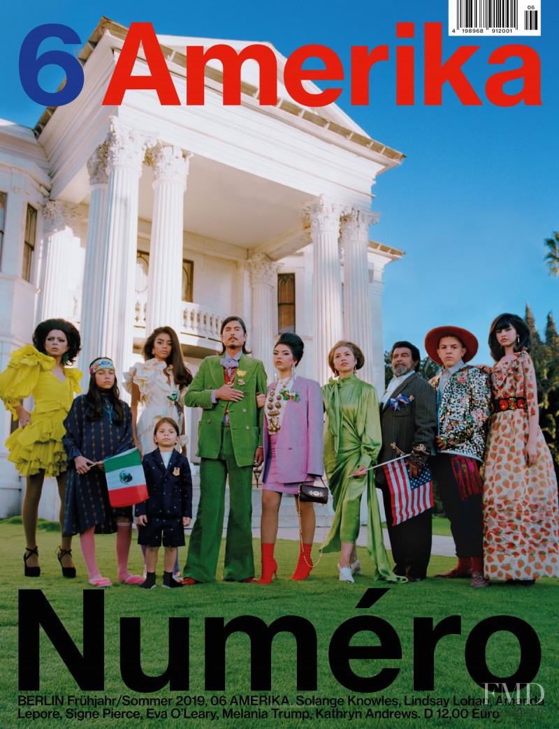  featured on the Numéro Berlin cover from February 2019