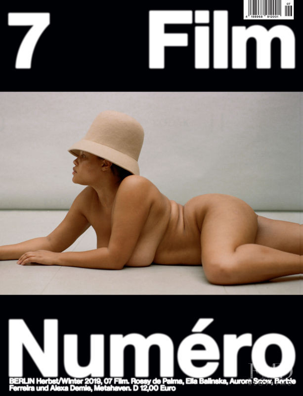 Alva Claire featured on the Numéro Berlin cover from September 2019