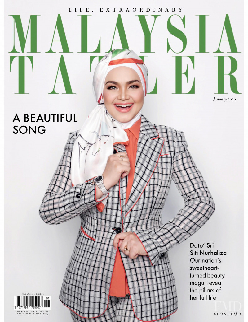  featured on the Malaysia Tatler cover from January 2020