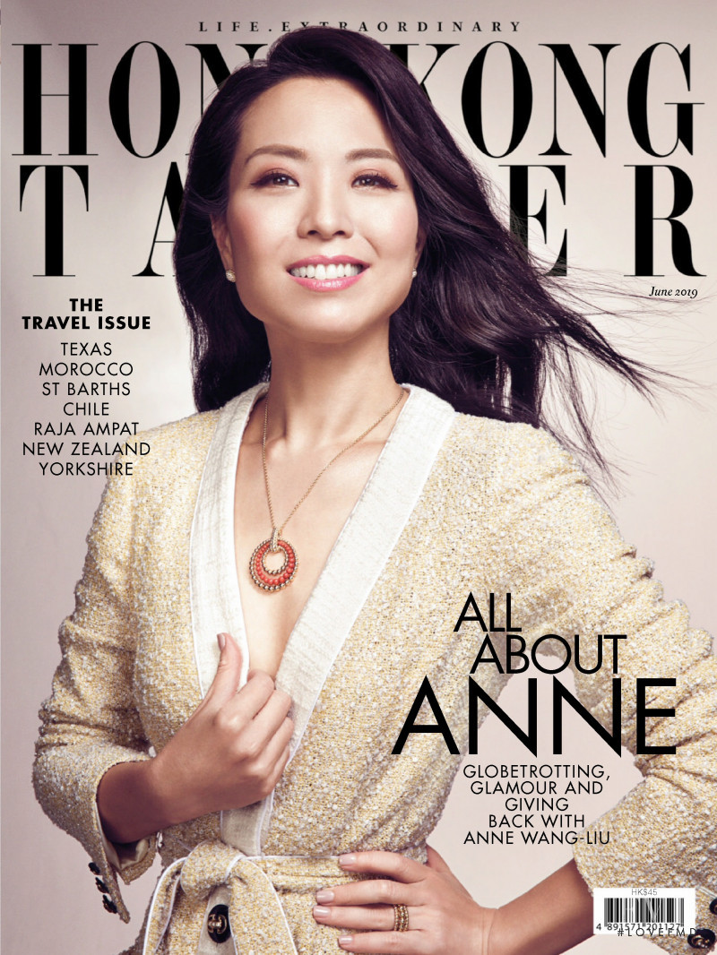  featured on the Hong Kong Tatler cover from June 2019