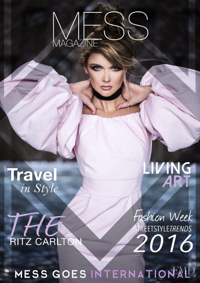 Alena Shchelochek featured on the Mess cover from April 2016