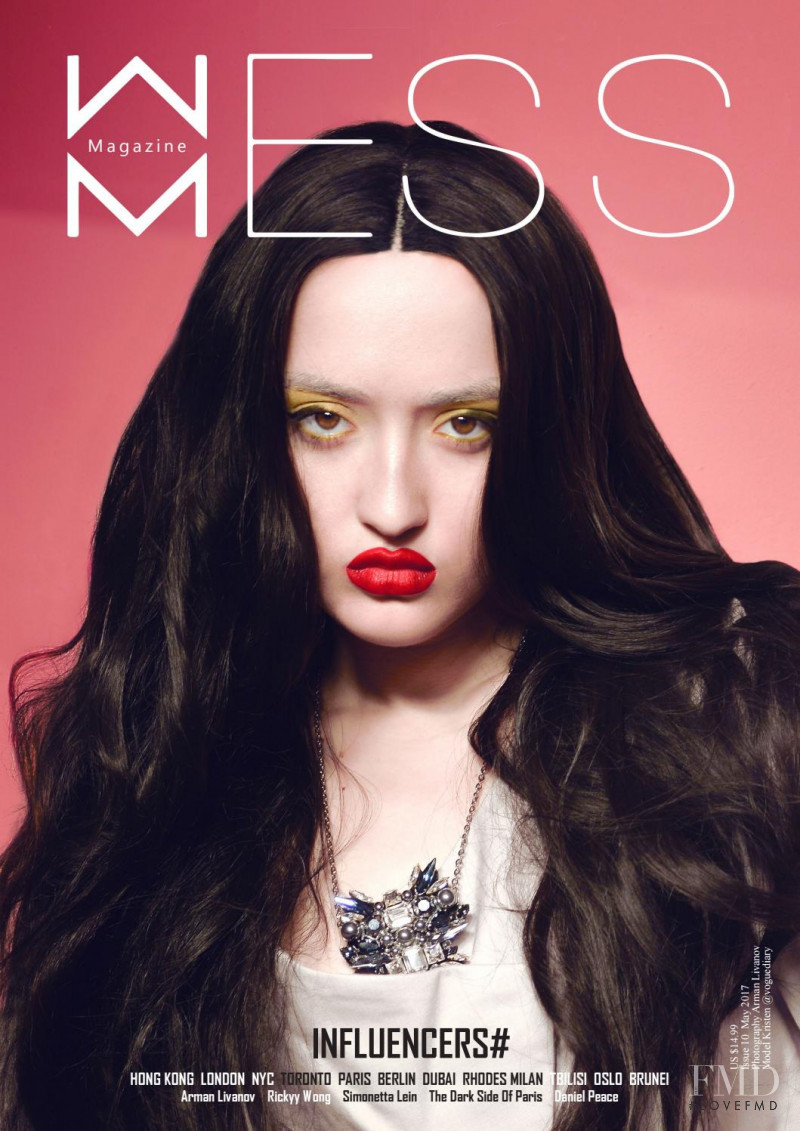 Kristen featured on the Mess cover from May 2017