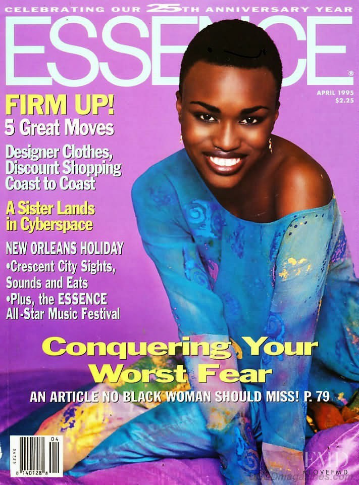 Lois Ingledew featured on the Essence cover from April 1995