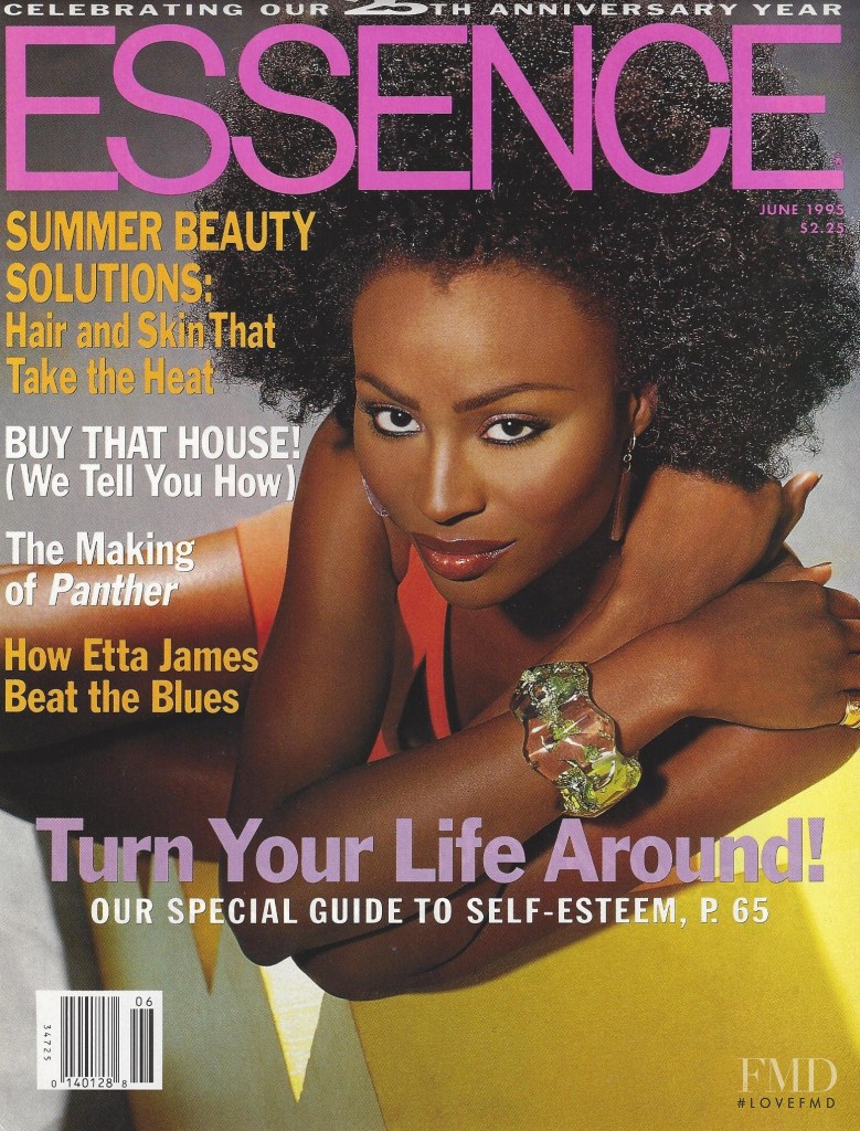 Cynthia Bailey featured on the Essence cover from June 1995
