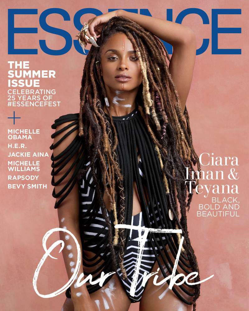 Ciara Scorches featured on the Essence cover from July 2019