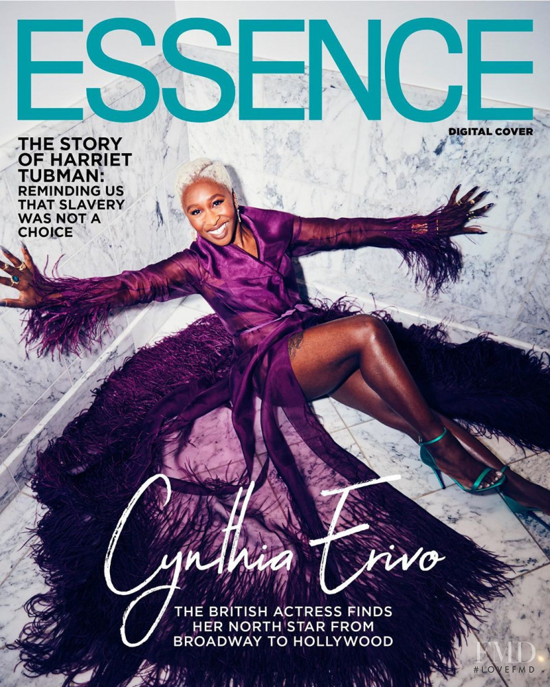Cynthia Erivo featured on the Essence cover from November 2019