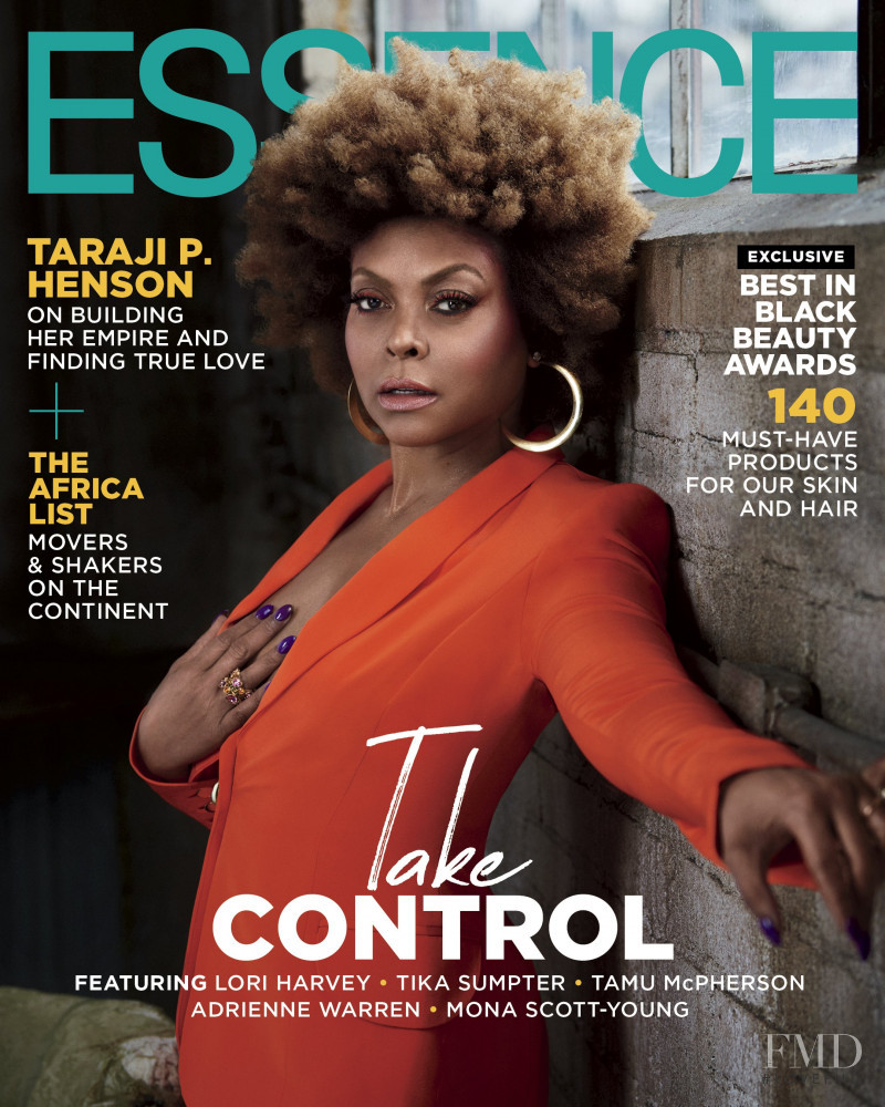 Taraji P Henson featured on the Essence cover from March 2020