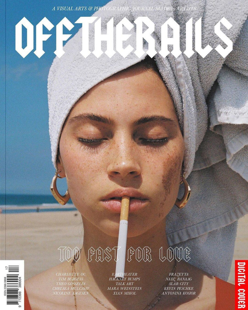 Cecilia Zevenhek featured on the Off The Rails cover from December 2020