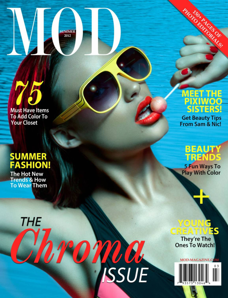 Alexandra Ford featured on the MOD cover from June 2012