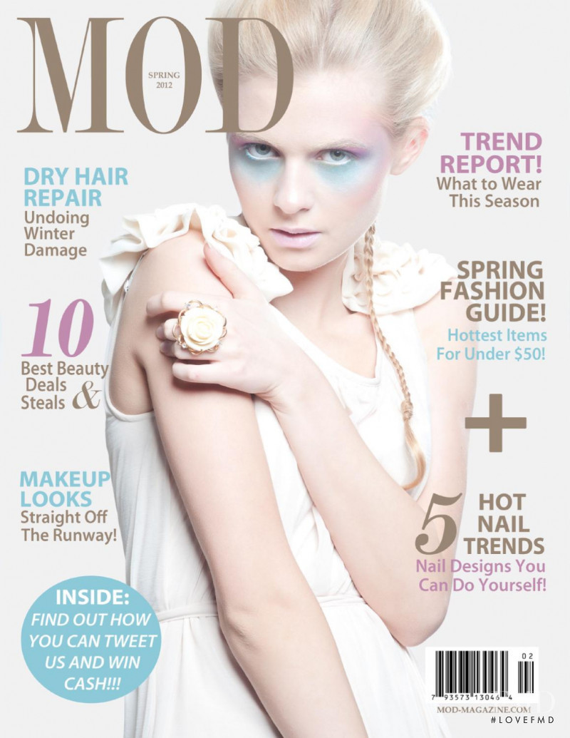 Yanina featured on the MOD cover from March 2012