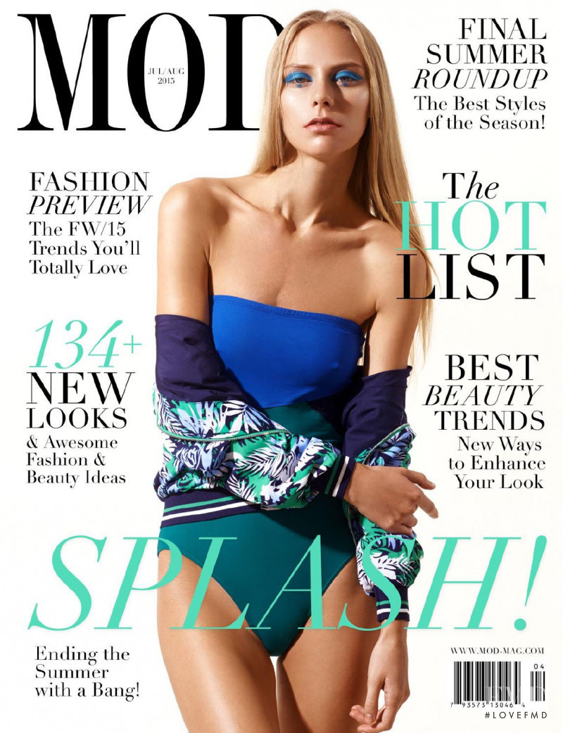 Maria featured on the MOD cover from July 2015
