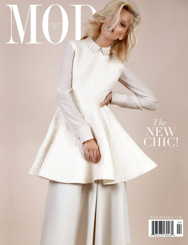 Kat Cordts featured on the MOD cover from March 2015