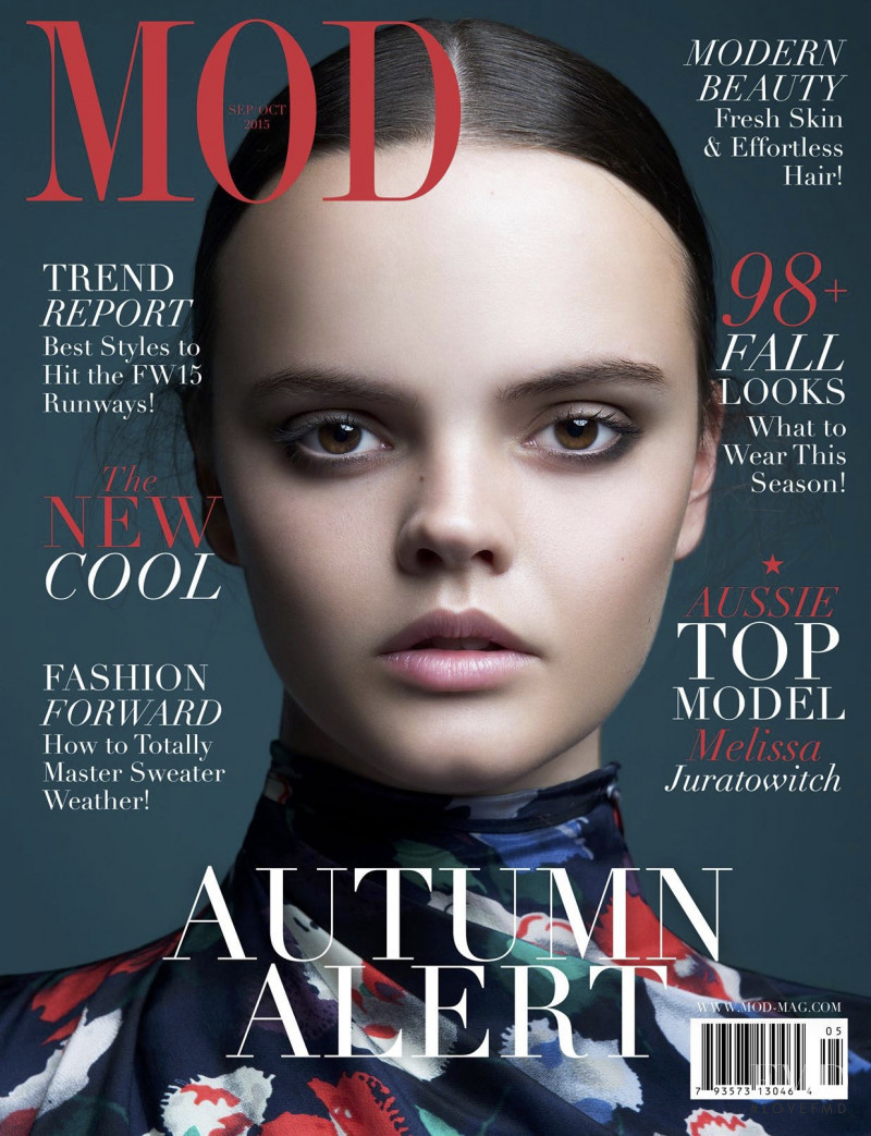 Melissa Juratowitch featured on the MOD cover from September 2015