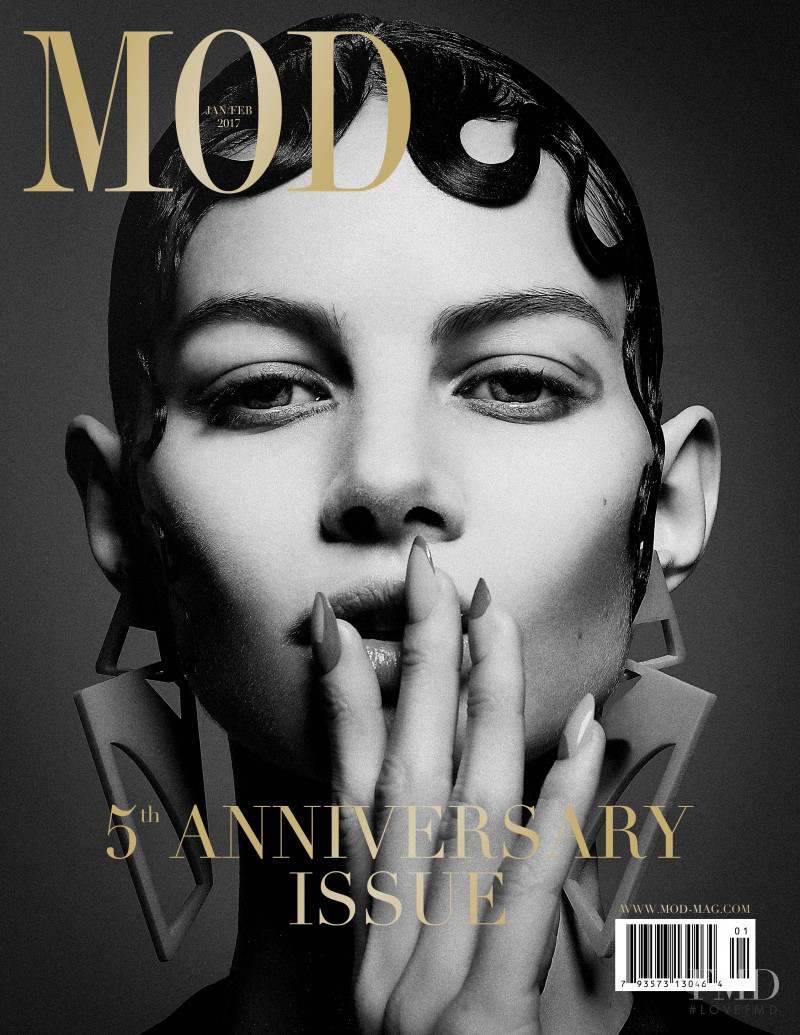 Ediely featured on the MOD cover from January 2017