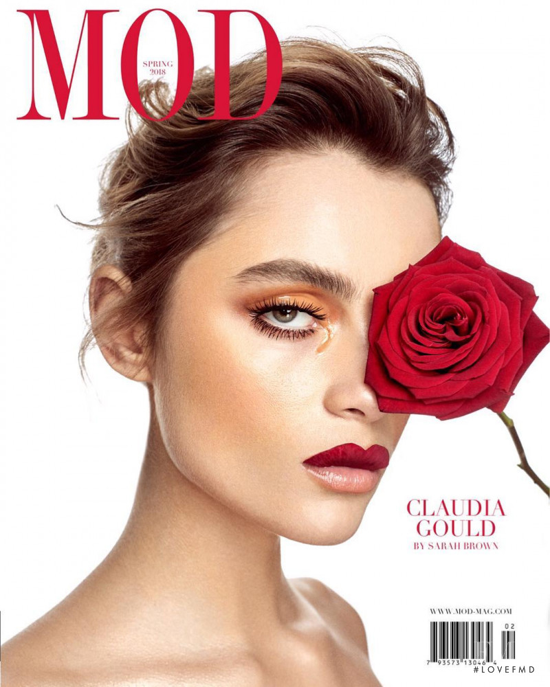 Claudia Gould featured on the MOD cover from April 2018