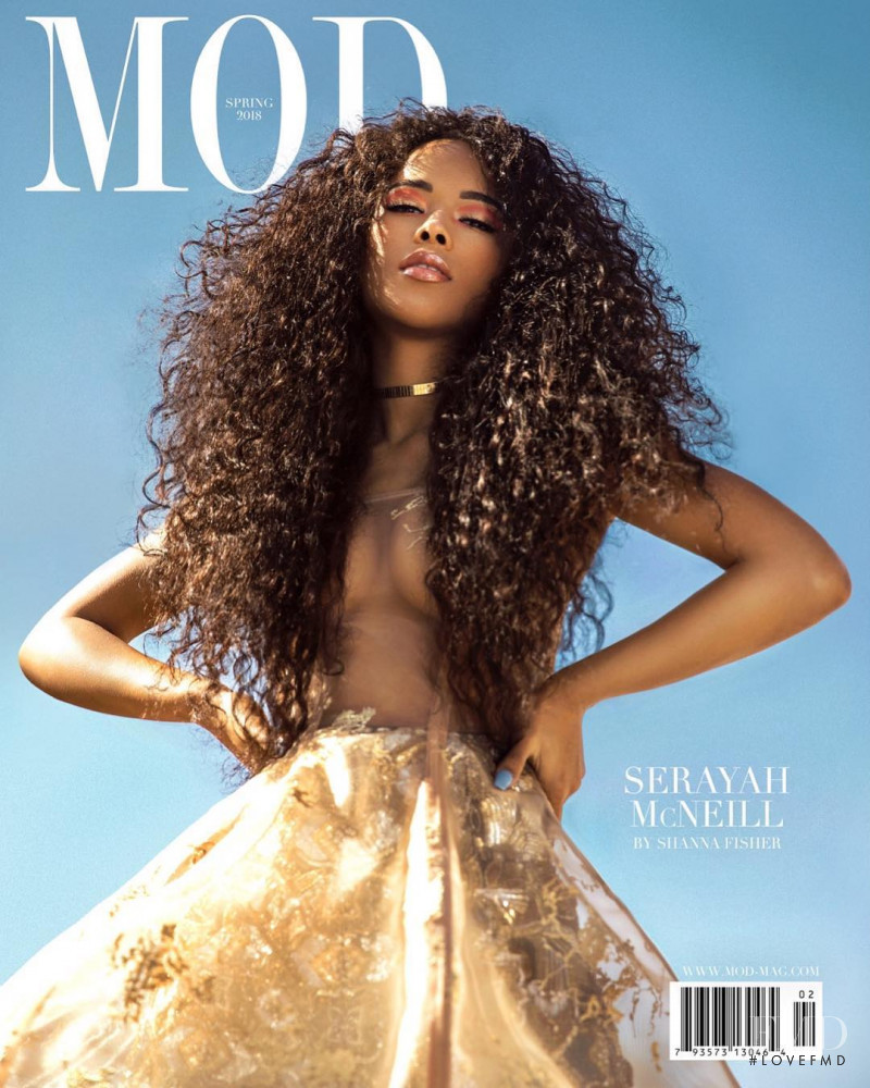 Serayah McNeill featured on the MOD cover from April 2018