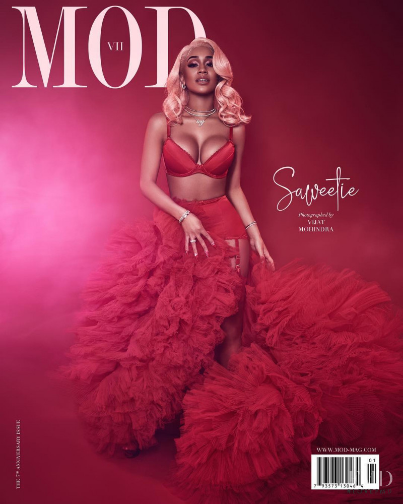 Saweetie featured on the MOD cover from March 2019