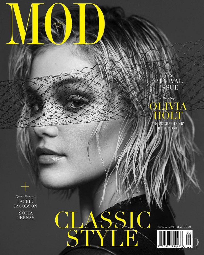 Olivia Holt featured on the MOD cover from May 2019