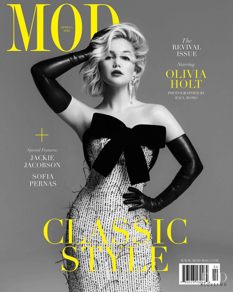 Olivia Holt featured on the MOD cover from May 2019