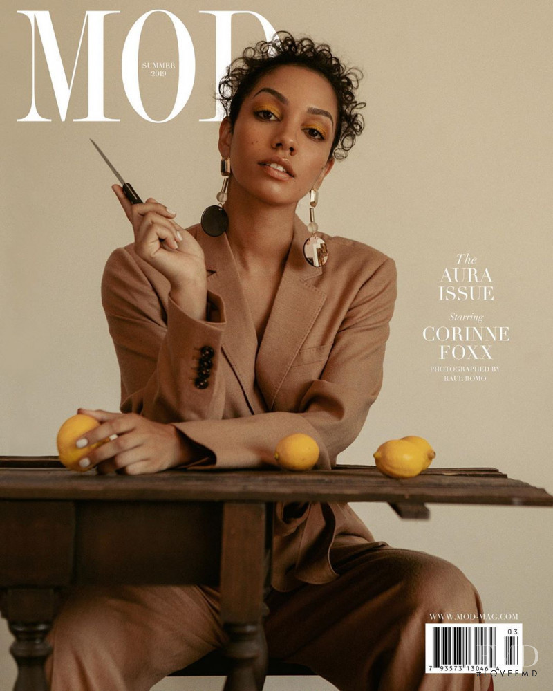 Corrine Fox featured on the MOD cover from September 2019