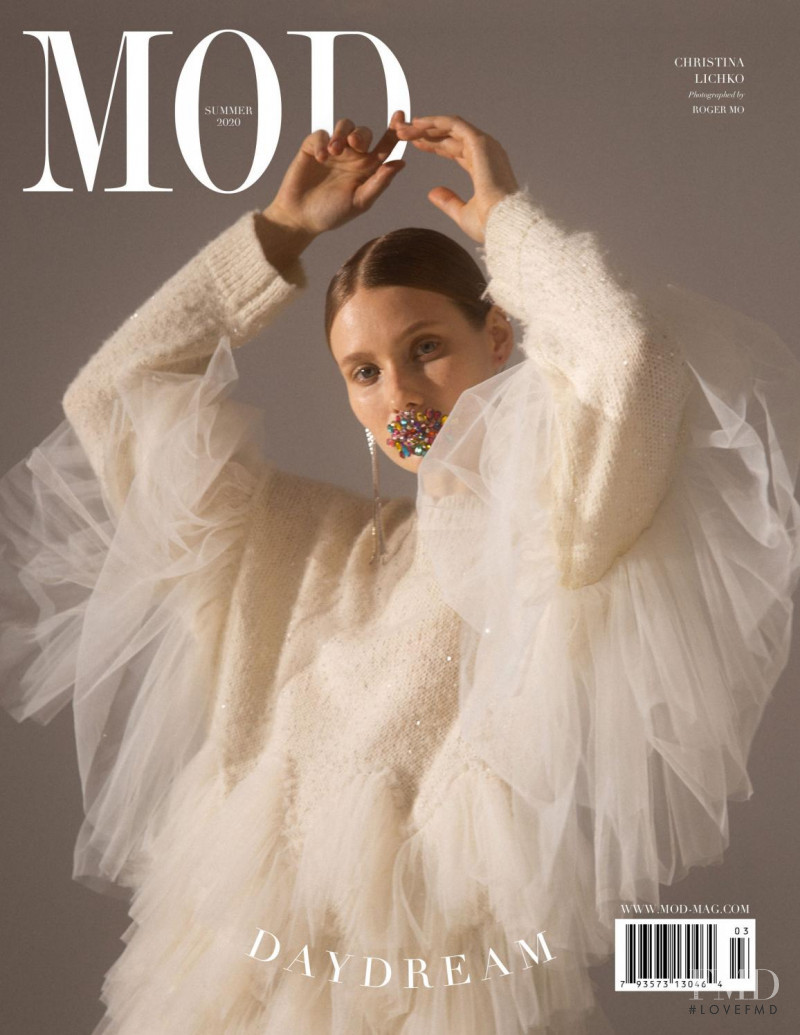 Christina Lichko featured on the MOD cover from July 2020