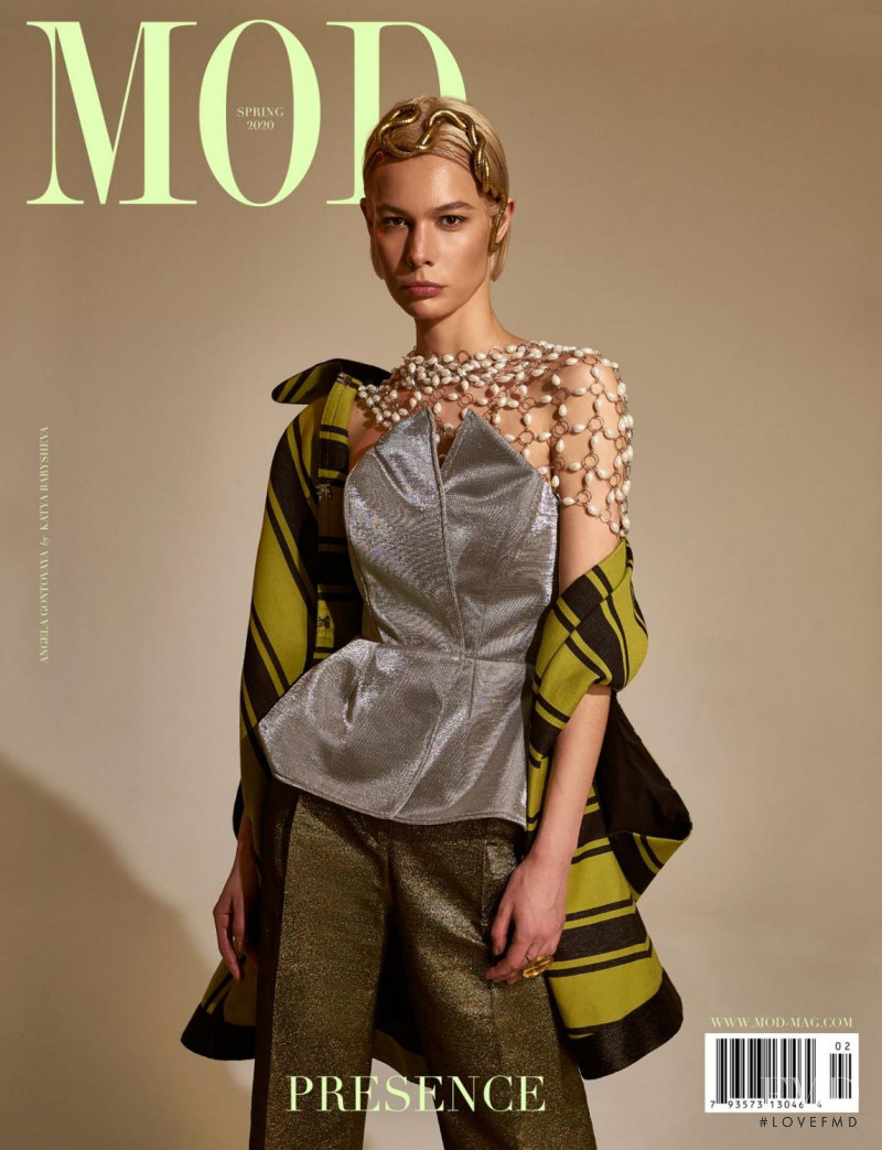Angela Gontovaya featured on the MOD cover from March 2020