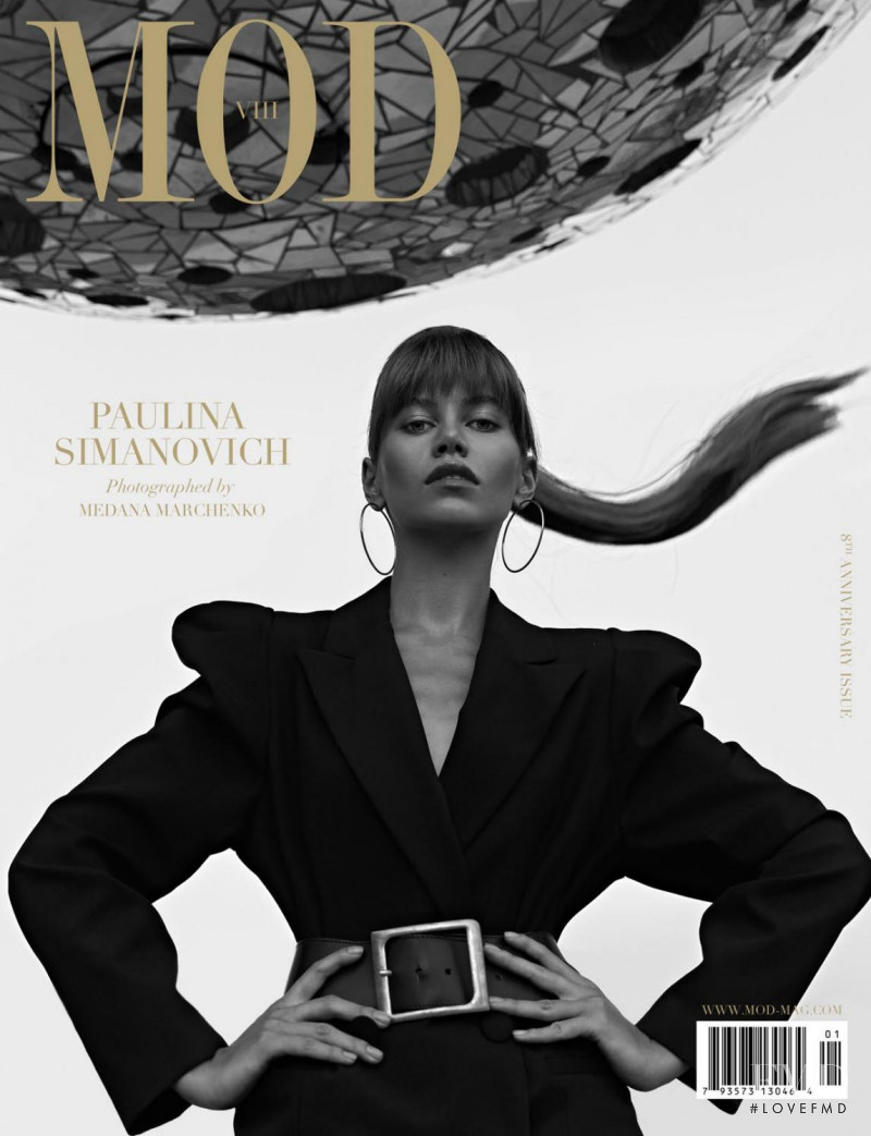 Paulina Simanovich featured on the MOD cover from March 2020