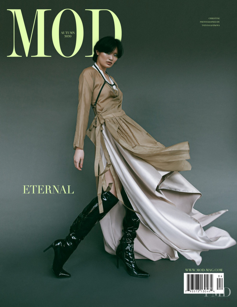 Christine featured on the MOD cover from September 2020