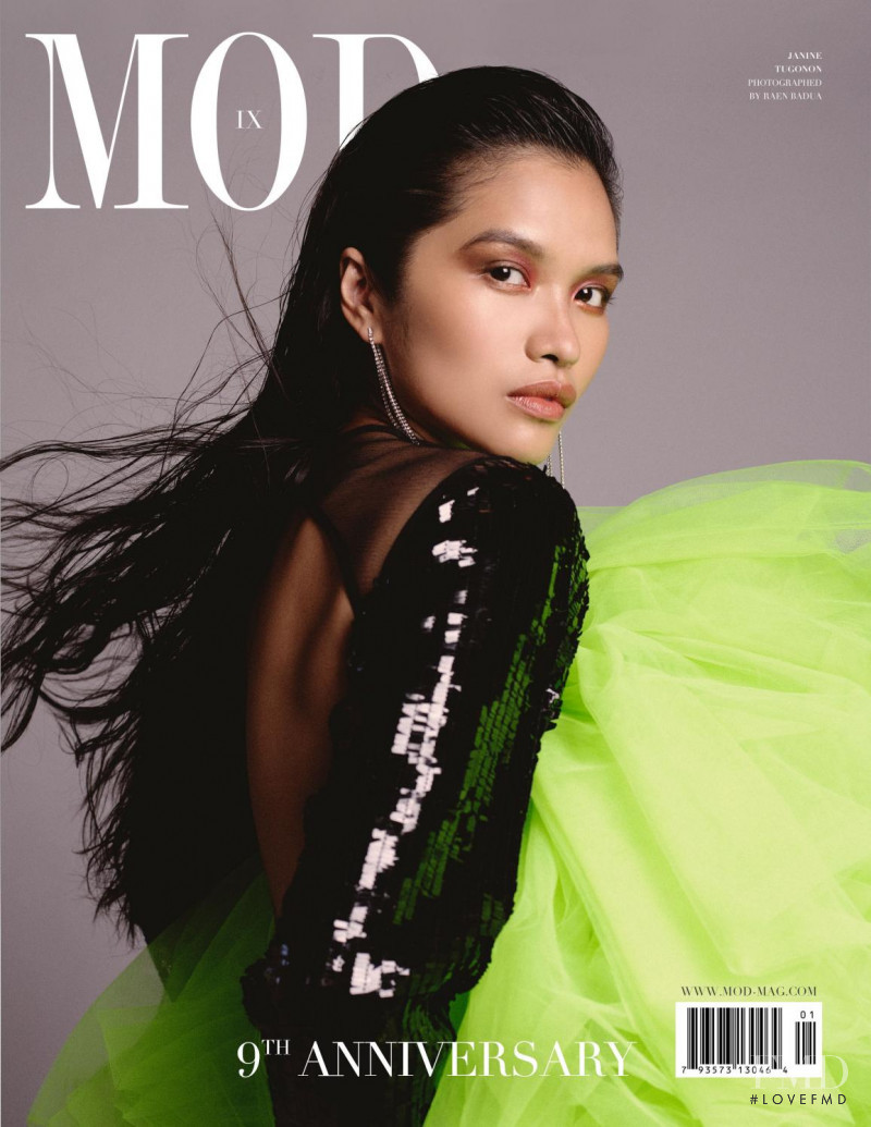 Janine Tugonon featured on the MOD cover from January 2021