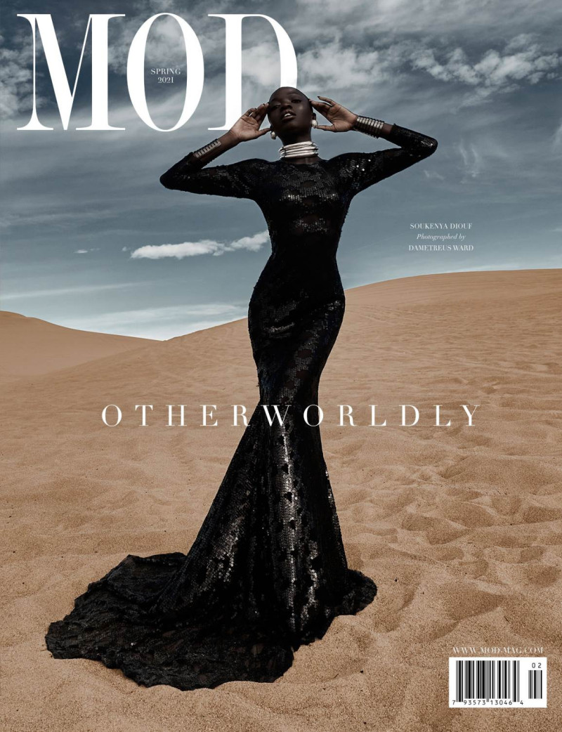 Soukenya Diouf featured on the MOD cover from March 2021