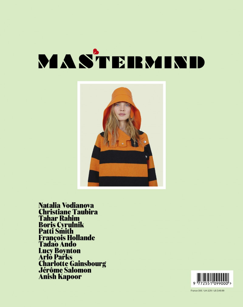 Natalia Vodianova featured on the Mastermind cover from April 2021
