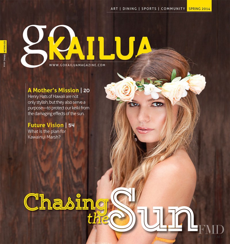 Genevieve Rokero featured on the go Kailua cover from February 2014