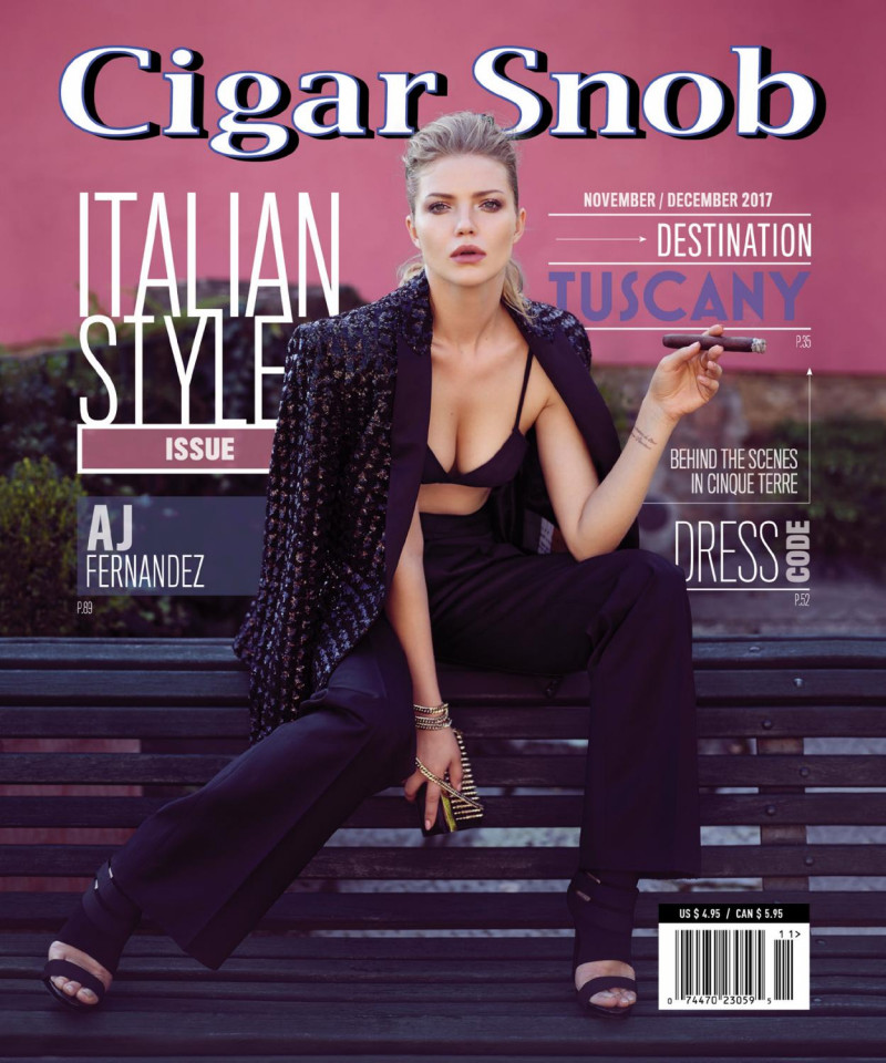  featured on the Cigar Snob cover from November 2017