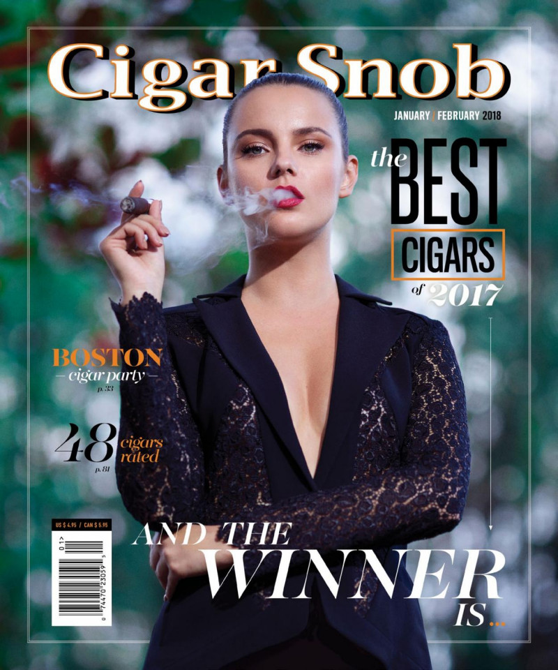  featured on the Cigar Snob cover from January 2018