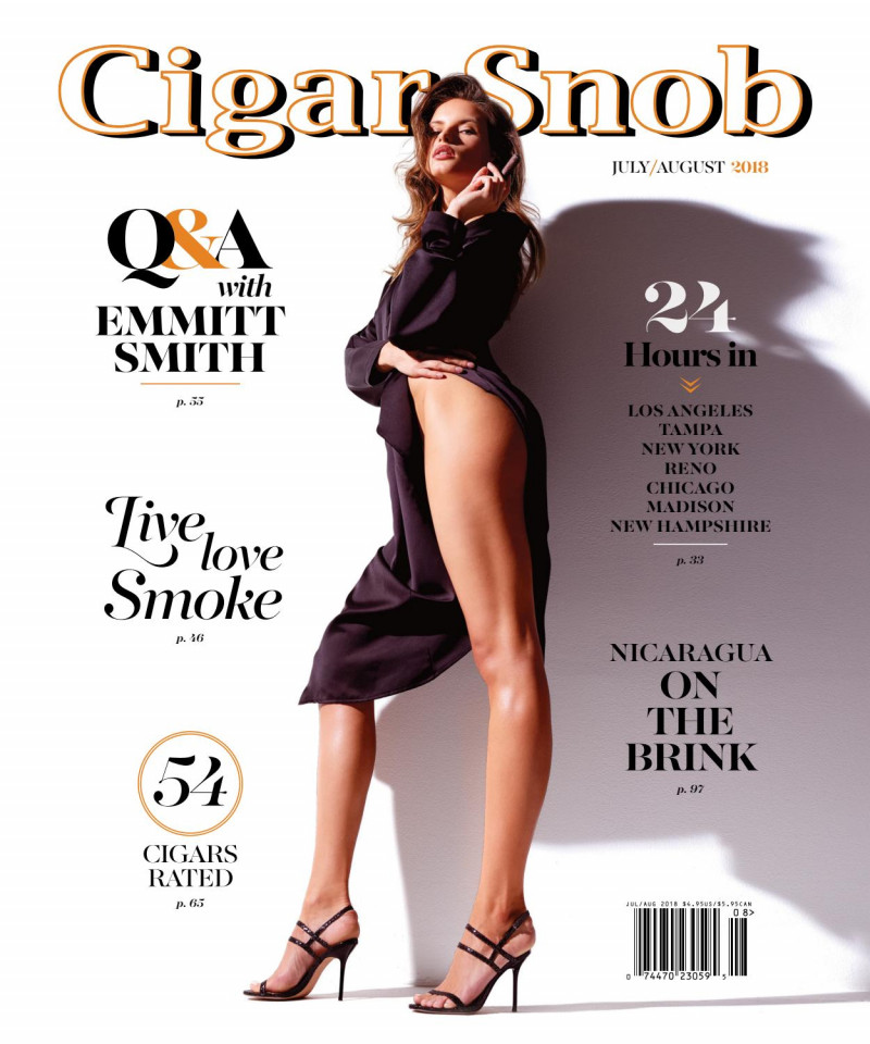  featured on the Cigar Snob cover from July 2018